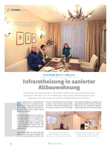 Artikel i-Magazin Infrarotheizung in sanierter Altbauwohnung