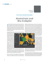Kolumne i-Magazin Atomstrom und Bio-Erdäpfel