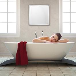 Badezimmer mit Infrarotpaneel comfortSoft