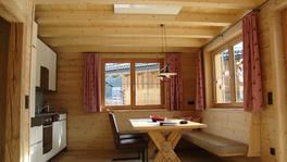 easyTherm® Infrarotheizung in der Küche der Lechtal Chalets