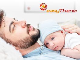 Mit easyTherm® Infrarotheizungen sicher heizen