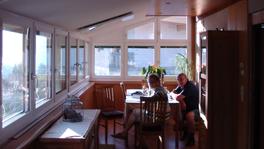 easyTherm® Infrarotheizung im Wintergarten von Familie Meindl in Tirol