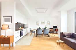 Essbereich mit easyLight Deckenmontage