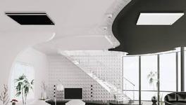 Infrarotheizung mit Licht & Regelung