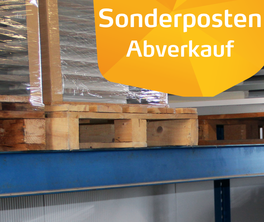 Sonderposten-Abverkauf