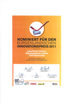 Innovation Award Burgenland 2011