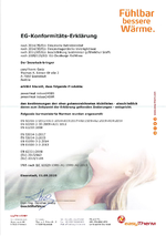 CE-Erklärung powerHeat indoor