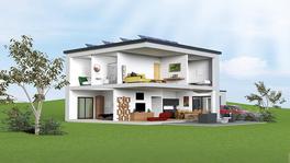 Système de chauffage-maison-système photovoltaïque-easyTherm Système de chauffage-maison-système photovoltaïque-easyTherm