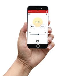 Application easyTherm pour smartphone pour le pilotage de chauffages infrarouges