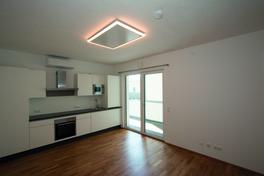 Infrared heater with light in kitchen