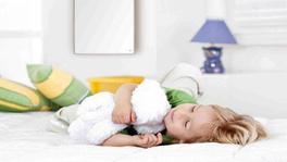 easyTherm Infrarotheizung comfortSoft750 als Heizung im Kinderzimmer