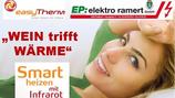 "Wein trifft Wärme": easyTherm® Infrarotheizungen bei Elektro Ramert