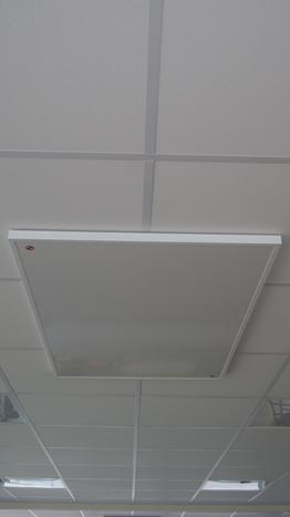easyTherm® Infrarotheizungen in den Büros der Alpina Sicherheitssysteme