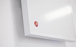 Infrarotheizung Rahmen U-line weiss easyTherm Infrarotheizung mit Rahmen U-Line in weiß