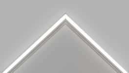 easyTherm® Infrarotheizung mit LED-Lichtrahmen: easyLight classic
