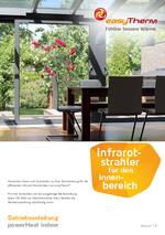 easyTherm Betriebsanleitung powerHeat indoor