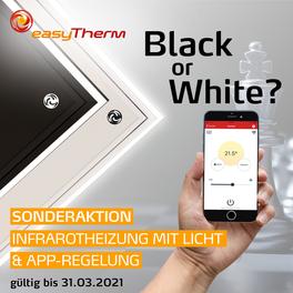 Black & White Sonderaktion Banner