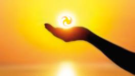 Hand mit easyTherm energiebündel