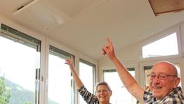 easyTherm® Infrarotheizung im Einfamilienhaus der Familie Meindl in Tirol