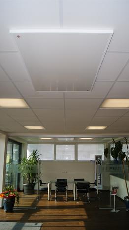 easyTherm® Infrarotheizungen in den Büros der Alpina Sicherheitssysteme
