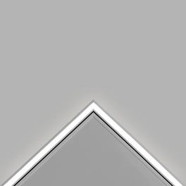 easyLight plan: easyTherm Infrarotheizung mit LED-Lichtrahmen flächenbündig eingebaut easyLight plan: easyTherm Infrarotheizung mit LED-Lichtrahmen flächenbündig eingebaut