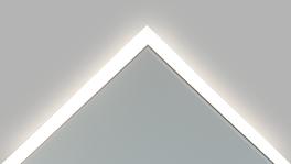 easyTherm® Infrarotheizung mit LED-Lichtrahmen:easyLight frame