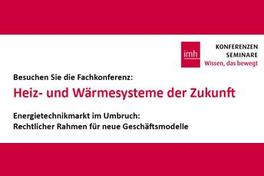 Fachtagung Hilton: Heiz- und Wärmesysteme der Zukunft