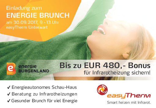 1. Energie Brunch bei easyTherm