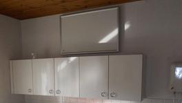 easyTherm® Infrarotheizung in der Küche eines sanierten Zweifamilienhauses